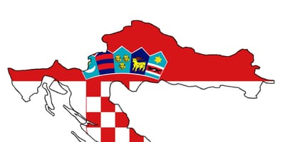 Horvaatia lipu kaart